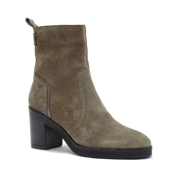 Maruti - Vanity Enkellaarsjes Op Hak Taupe - Taupe - Metallic Bronze - 42 thumbnail