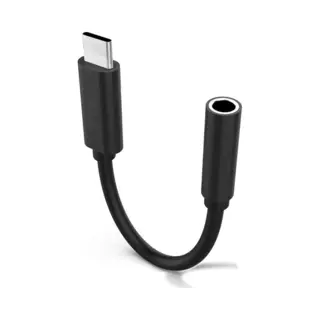 Staza High Quality Digital Usb-C Naar 3.5mm Aux Audio Adapter Met Dac - Zwart