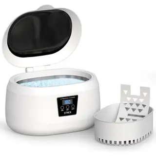 Strex Ultrasoon Reiniger 600ml - 360º - Ultrasone Reiniger - Reinigingsapparaat Voor Brillen / Sieraden / Horloge / Munten