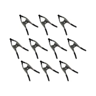 Stack® Zeilklemmen Metaal - 10 Stuks - Extra Sterke Klemmen - 15 Cm Groot - 5 Cm Spanwijdte - Doekklem, Lijmklem & Veerklem - Voor Afdek Zeil,