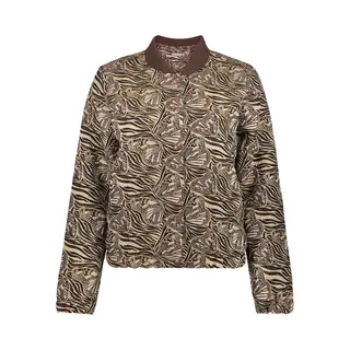 Geisha Jas Jacquard Jasje Met Vlinderdessin 65617 20 Camel/sand Dames Maat - M