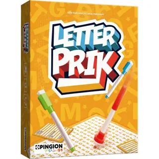 Pingion Games Letterprik - Bordspel Voor Het Hele Gezin - Hilarisch Partyspel