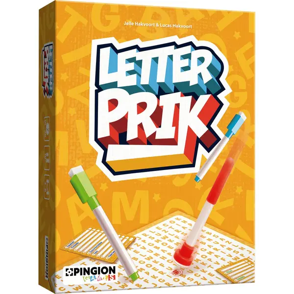 Pingion Games Letterprik - Bordspel Voor Het Hele Gezin - Hilarisch Partyspel thumbnail