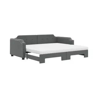 VidaXL 3197653 bank Slaapbank Grijs