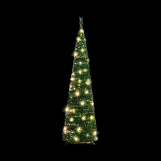 VidaXL Kunstkerstboom Pop-up 50 Led's 120 Cm Groen