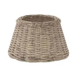 Lampenschirm Braun Ø45x28 Cm Korbweide Vidaxl