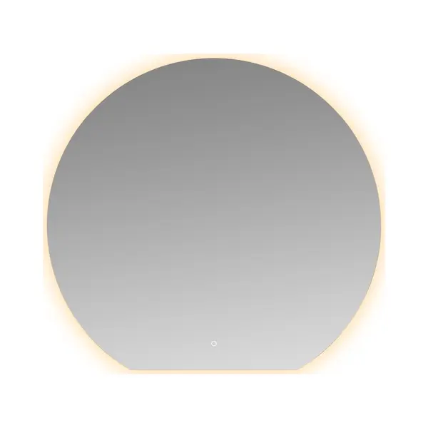 Wiesbaden Tramonto Spiegel Rond Met Led, Dimbaar En Spiegelverwarming 120 X 112 X 0, 3 Cm thumbnail