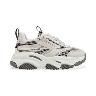 Steve Madden Jpossesion Sneakers Laag - Grijs - Maat 35