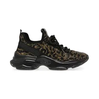 Steve Madden Sneakers Laag 'Maxilla-S' Goud / Zilvergrijs / Zwart