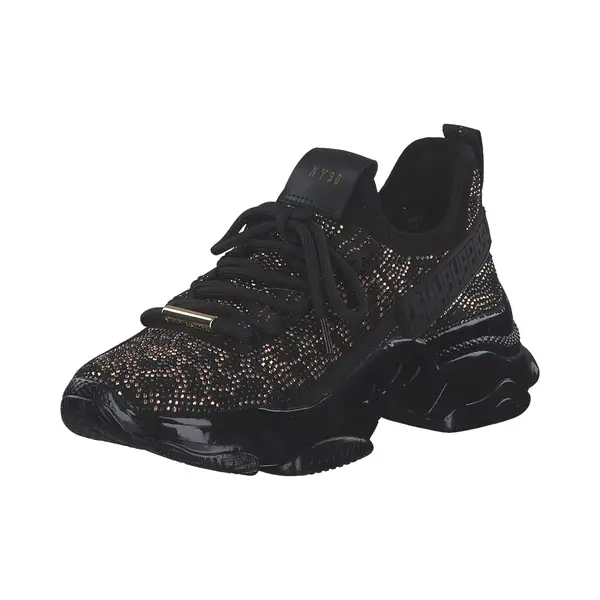 Steve Madden Sneakers Laag 'Maxilla-S' Goud / Zilvergrijs / Zwart thumbnail