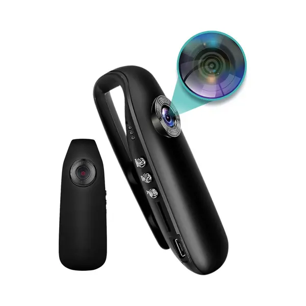 Bp® Spy Camera Body Camera - Verborgen Mini Camera - Full Hd 1080P - Met 32 Gb Sd Kaart thumbnail