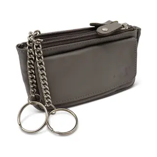 Safekeepers Safekeeper Schlüsseletui Leder - Klein Schlüsseltasche Mit Reißverschluss Damen Und Herren, Mini Schlüsselmäppchen Für