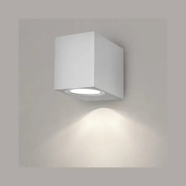 Ledvion - Led Wandlamp San Diego - 3W - 2700K - IP54 - Dimbaar - Wit - GU10 thumbnail