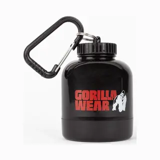 Gorilla Wear Supplement Sleutelhanger 60 Gr - Zwart