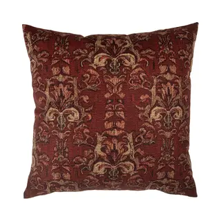 Clayre & Eef Kussenhoes 45x45 Cm Rood Polyester