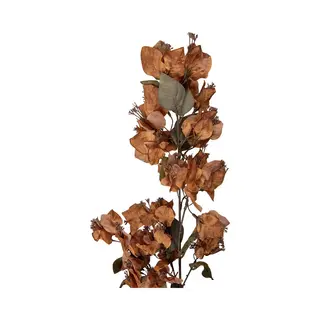 Clayre & Eef Kunstbloem - Zijden 101 Cm Bruin Kunststof Kunstbloemen