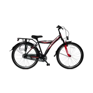 Cyclux Astro Jongensfiets 24 Inch – Stoer En Praktisch In Zwart En Rood | Welhof; Dé Outlet Store Van De Benelux