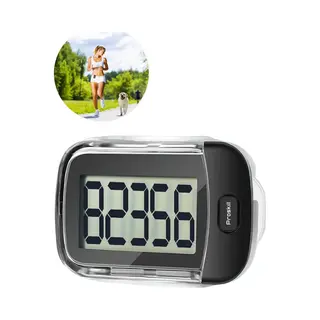 Proskill Stappenteller Met Clip - Eenvoudige Activity Tracker - Broekzak -Geschikt Voor Dames, Heren & Kinderen - Wandelen & Fitness