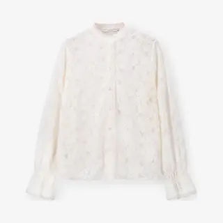 Sissy-Boy - Witte Kanten Blouse