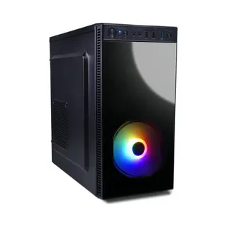 LalaShops Amd Ryzen 7 8-Core Rgb Game Pc / Computer Voor School, Kantoor En Budget Gaming - 16GB Ram - 500GB Ssd - Rx Vega 8 - Wifi - Win11 Pro