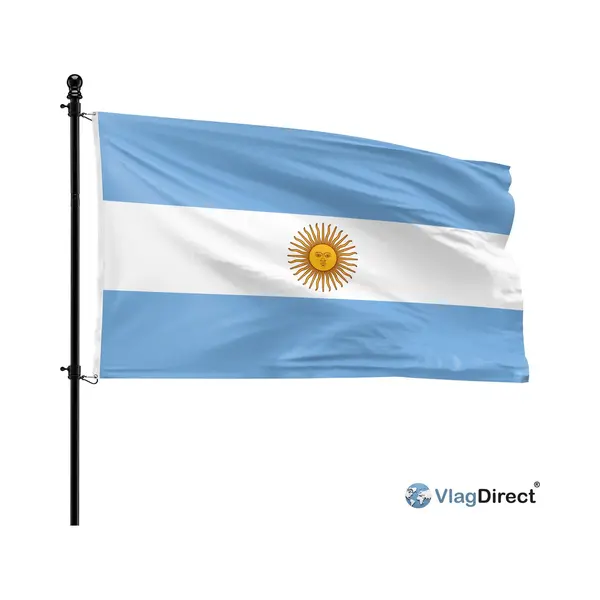VlagDirect - Argentijnse Vlag - Argentinië Vlag - 90 X 150 Cm. thumbnail