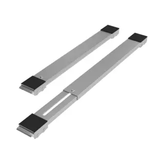 Wasophoogte Möbelrollen Mit Bremse, Robuster Möbelroller, Stabiler Transportroller Aus Stahl, Verstellbar 50-70 Cm, Ideal Für Möbel, Geräte Und