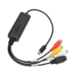 Delmark Usb-C Video Grabber - Av Naar Usb-C Laptop Of Mobiel - Rca Video-opnamekaart