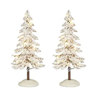 Luville General Snowy Tree White Lighted