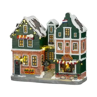 Luville Molendam Facade Street Zaandam Battery Operated