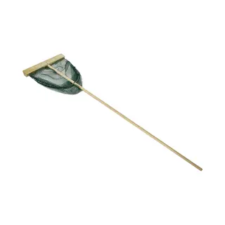 Eurocatch Garnalennet Xl - 40cm Breed - Houten Steel 120cm Lang - Slootnet - Visnet