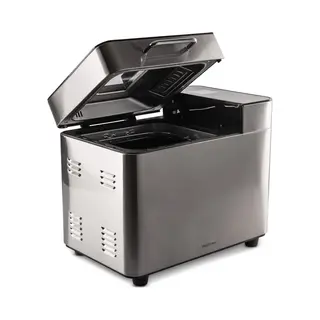 Vivid Green Broodbakmachine - Warmhoudfunctie & Timer - 18 Programma's - 500/1000 Gram - Pfas Vrij - Glutenvrij Programma - Broodmachine - 600W - Rvs