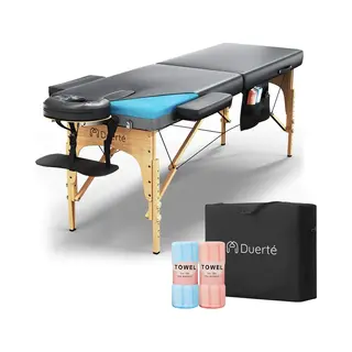 Duerté Luxe Therapeutisch Massagetafel – Verstelbaar, Ergonomisch & Comfortabel – Massagebed - Behandeltafel - Behandelbank - Ideaal Voor Thuis &