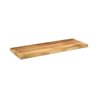 VidaXL Tafelblad Rechthoekig 90x30x2, 5 Cm Massief Ruw Mangohout