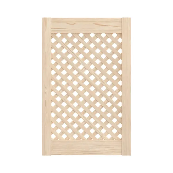 VidaXL Kastdeuren Met Latwerk 2 St 39, 5x61, 5 Cm Massief Grenenhout thumbnail