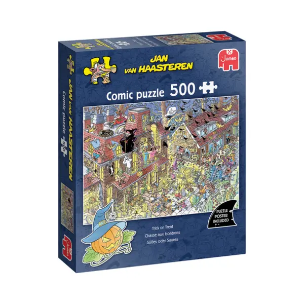 Jumbo Jan van Haasteren - Trick or treat (500 stukjes) thumbnail