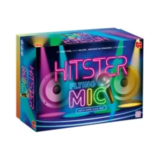 Hitster - Flying Mic - Nederlandstalig Partyspel - Actiespel - Muziekspel