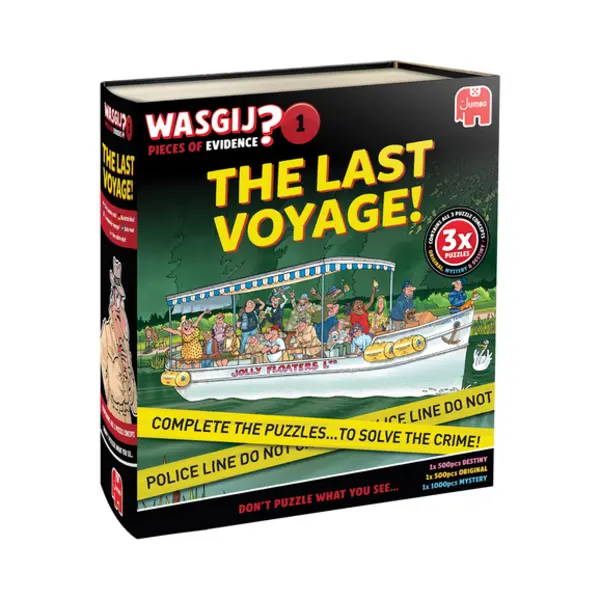 Jumbo Wasgij Pieces of Evidence 1 - De laatste reis! thumbnail