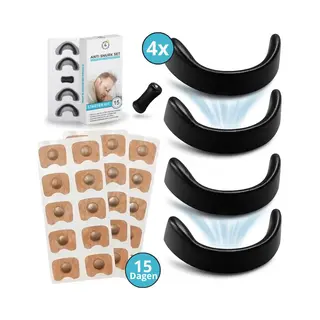 Twenty4seven® Anti Snurk Magnetische Neusclips - 15 Paar - Neusspreider Set - Snurkbeugel - Neuspleister - Neusstrips Tegen Snurken