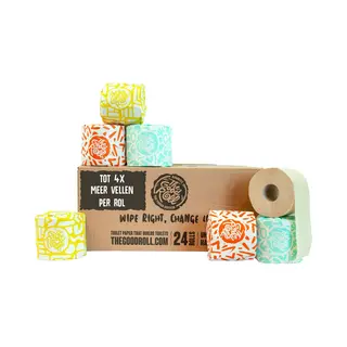 , The Good Roll Toiletpapier Bamboe Panda Edition 24 Stuks