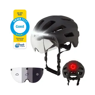 Gooff Rider Fahrradhelm Damen Herren – E-Bike Helm Für Erwachsene, Leicht Verstellbar Mit Belüftung, Geeignet Für Rennrad, Mtb Und Citybike