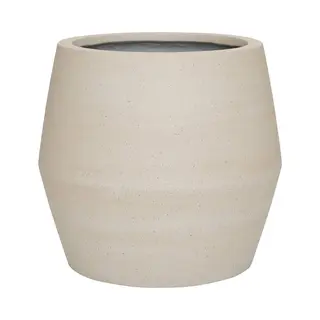 Pottery Pots - Plantenbak - Harley L - Ø53cm X H48cm - Indoor En Outdoor - Beige Washed/Grey