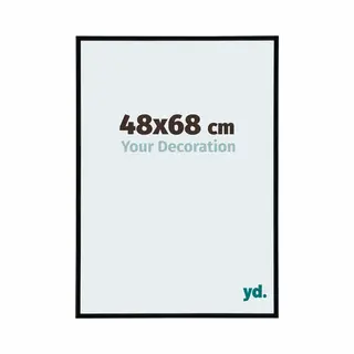 yd. Your Decoration - Puzzellijst 48x68 Cm - Zwart Mat - Puzzellijst 500-1000 Stukjes - Kunststof Fotolijst - Annecy