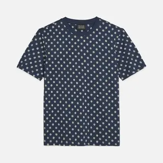 Scotch & Soda Micro-Printed Regular-Fit T-Shirt