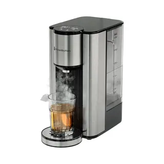 KitchenBrothers Heetwaterdispenser - 2.5L - Instant Waterkoker - Bpa En Pfas Vrij - 3 Standen Van 150 T/m 300 Ml - Heetwatertap - 40-100°C - Rvs
