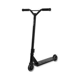 LifeGoods Stuntstep Fly X - 6+ Jaar - Step Voor Kinderen - Jongens/Meisjes - 100mm - 100KG - Zwart/Wit