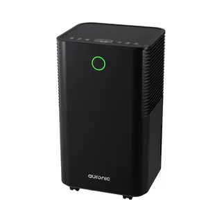 Auronic Luchtontvochtiger - Compact Series - 12L Per Dag - 2L Waterreservoir - Was-droog Functie - Slaapkamer, Badkamer En Woonkamer - Vochtopnemer