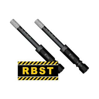 Rbst Diamantboor 5mm - 2 Stuks - Tegelboor - Gel Gekoeld