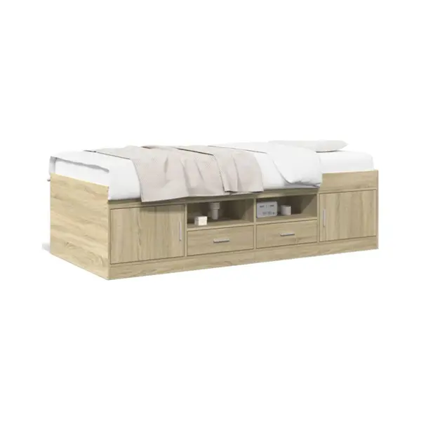 VidaXL 3280253 bank Slaapbank Eiken thumbnail