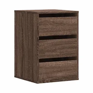 VidaXL Ladekast 40x41x58 Cm Bewerkt Hout Bruin Eikenkleurig