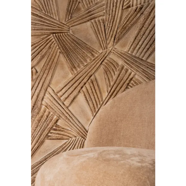 Ptmd Collection Ptmd Wandpaneel Raihan - 80x3x160 Cm - Mdf - Creme thumbnail